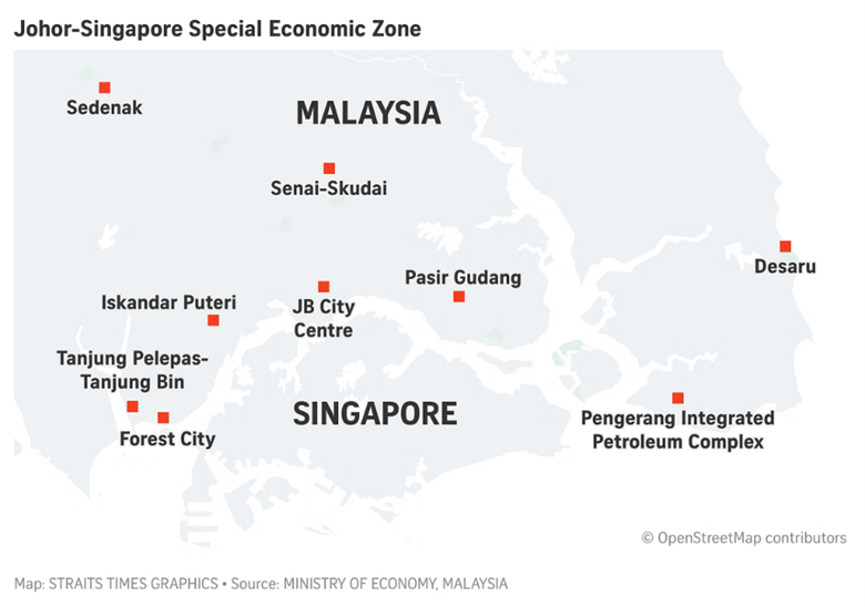 Johor singapore special economic zone