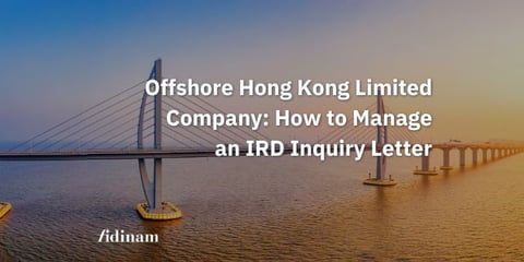 offshore hong kong company ird inquiry