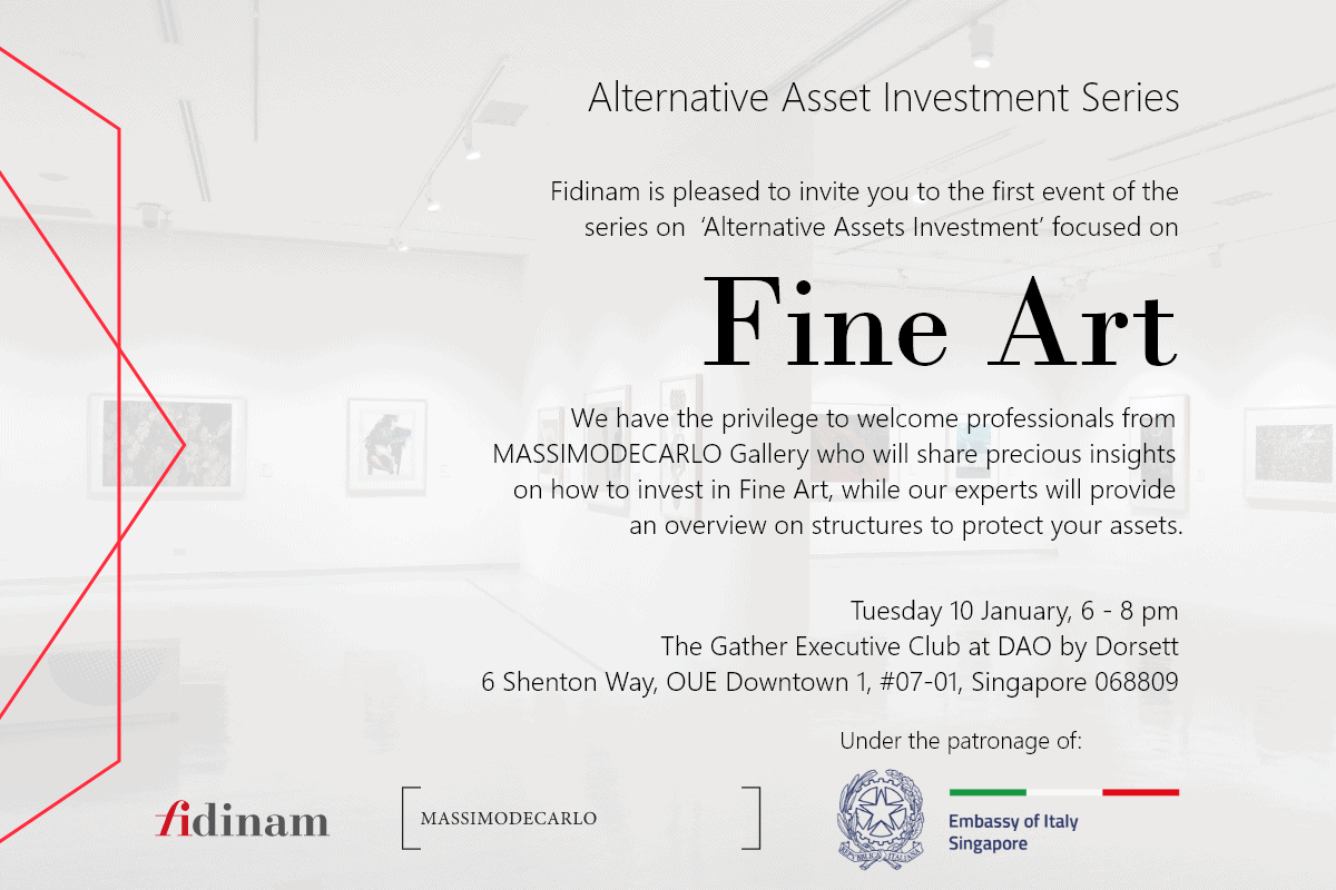 flyer fine art investment event singapore