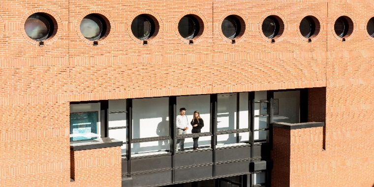 Detail of Fidinam Group offices in Lugano