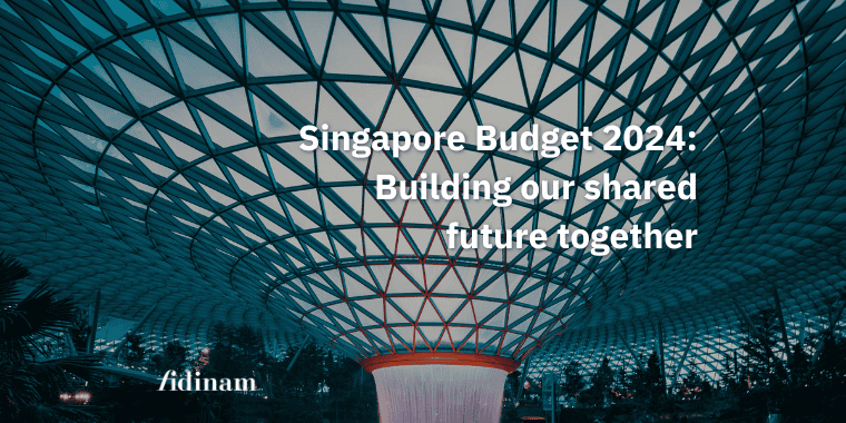 Event flyer Singapore budget 2023