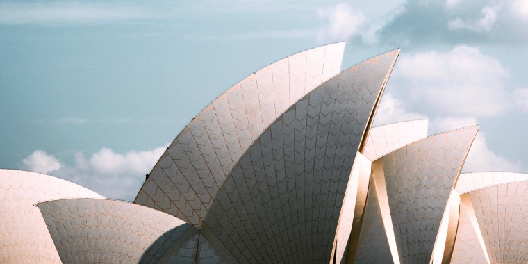 Detail of Sydney Opera House